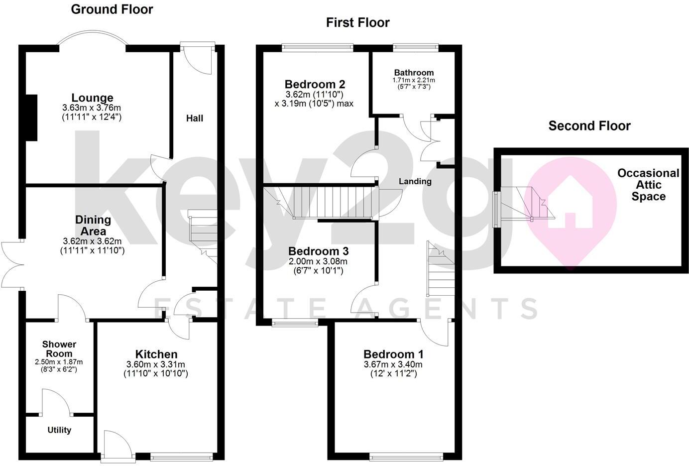 Queens Road, Beighton, Sheffield, S20 floorplan
