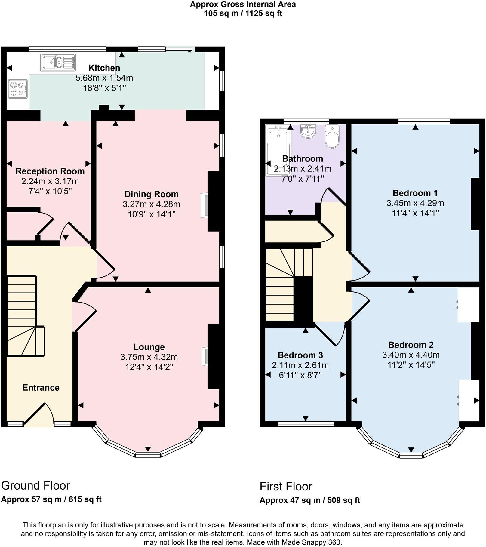 Madeira Grove, Woodford Green, IG8 floorplan