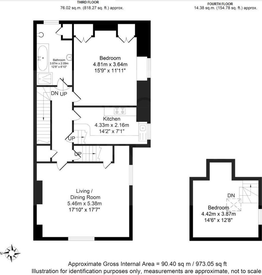 Kingsway, Hove floorplan