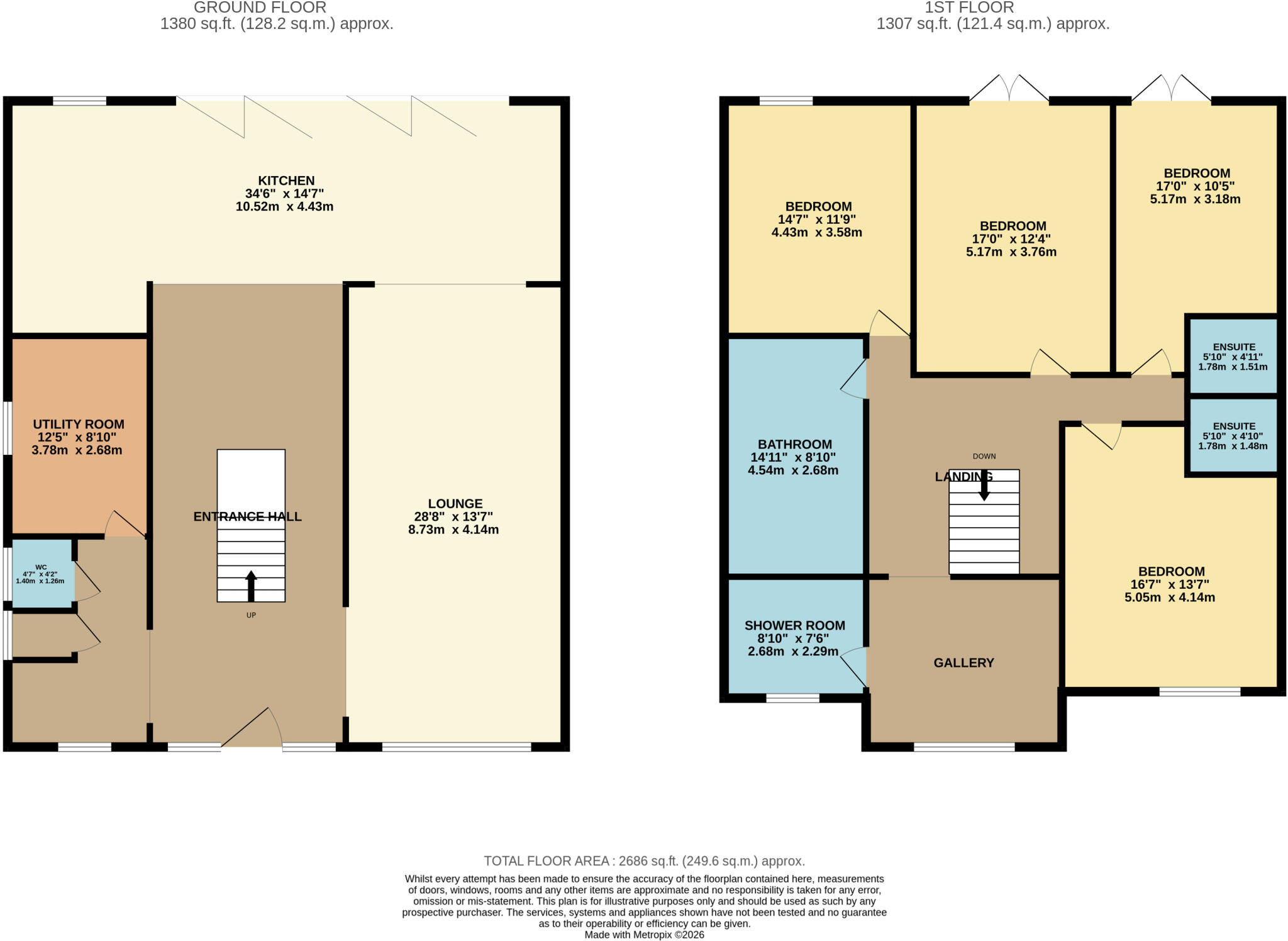 107, Thornes Road, Wakefield floorplan