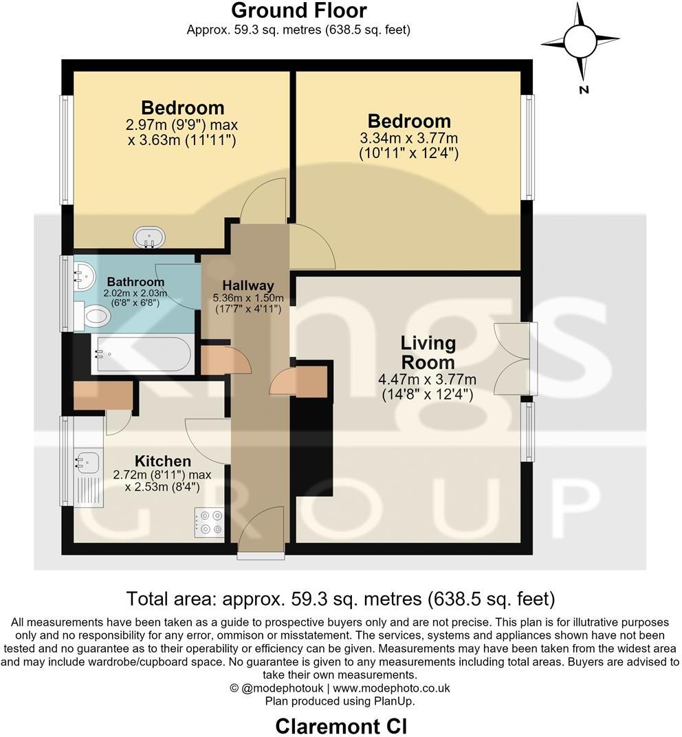 Claremont Close, London floorplan