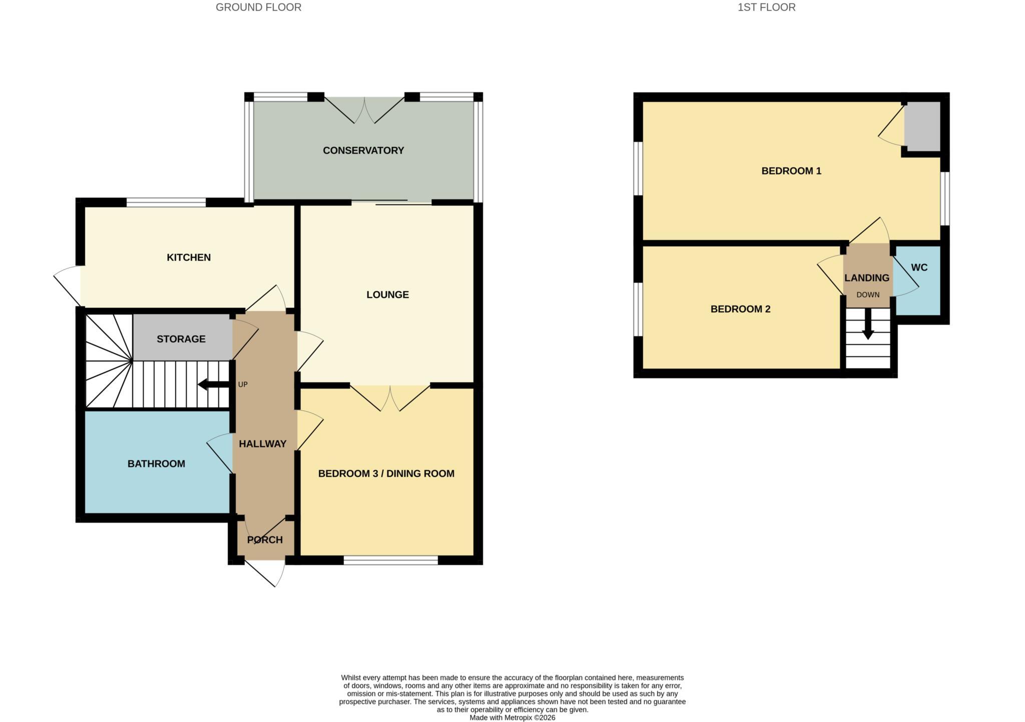 Waysbrook, Letchworth Garden City, SG6 2DW floorplan