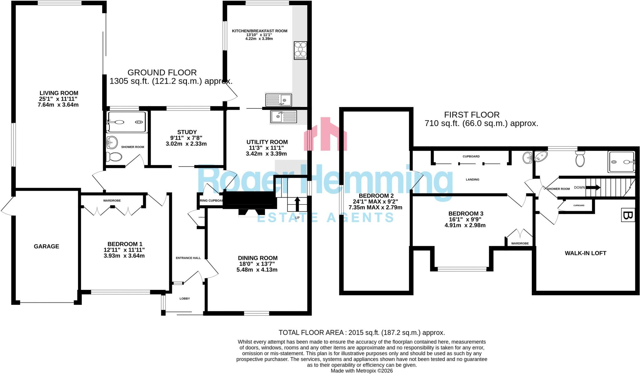 Pine Park Road, Honiton floorplan