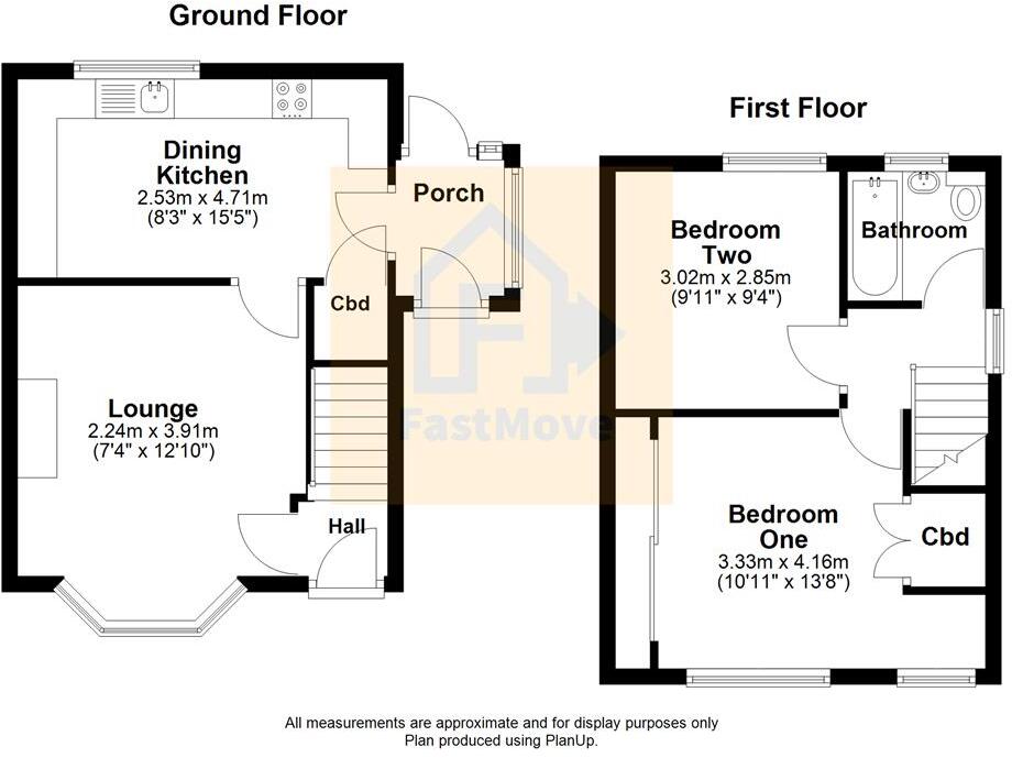 Moor Hill Road, Salendine Nook, Huddersfield, West Yorkshire, HD3 floorplan