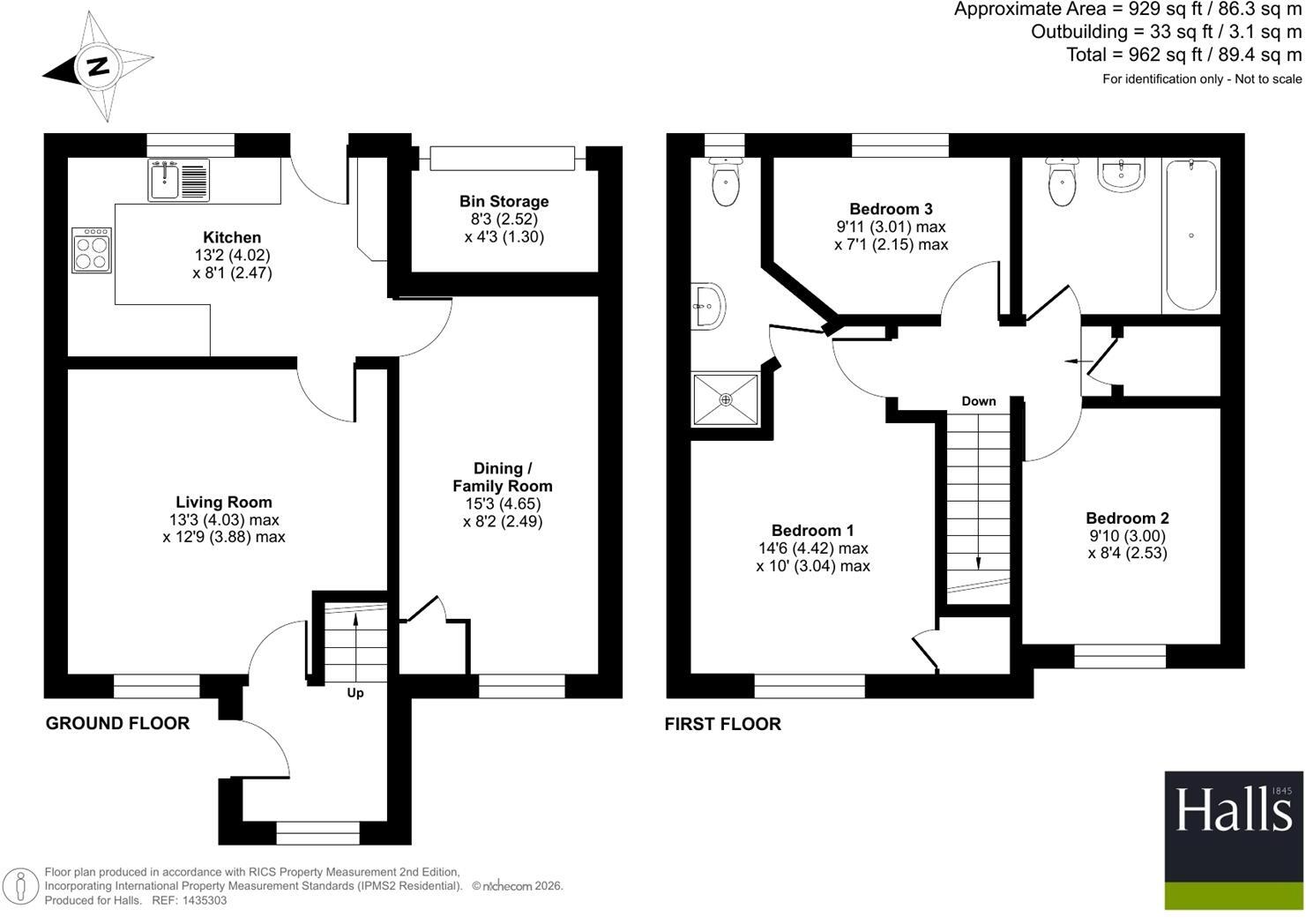 Chester Road, Malpas. floorplan