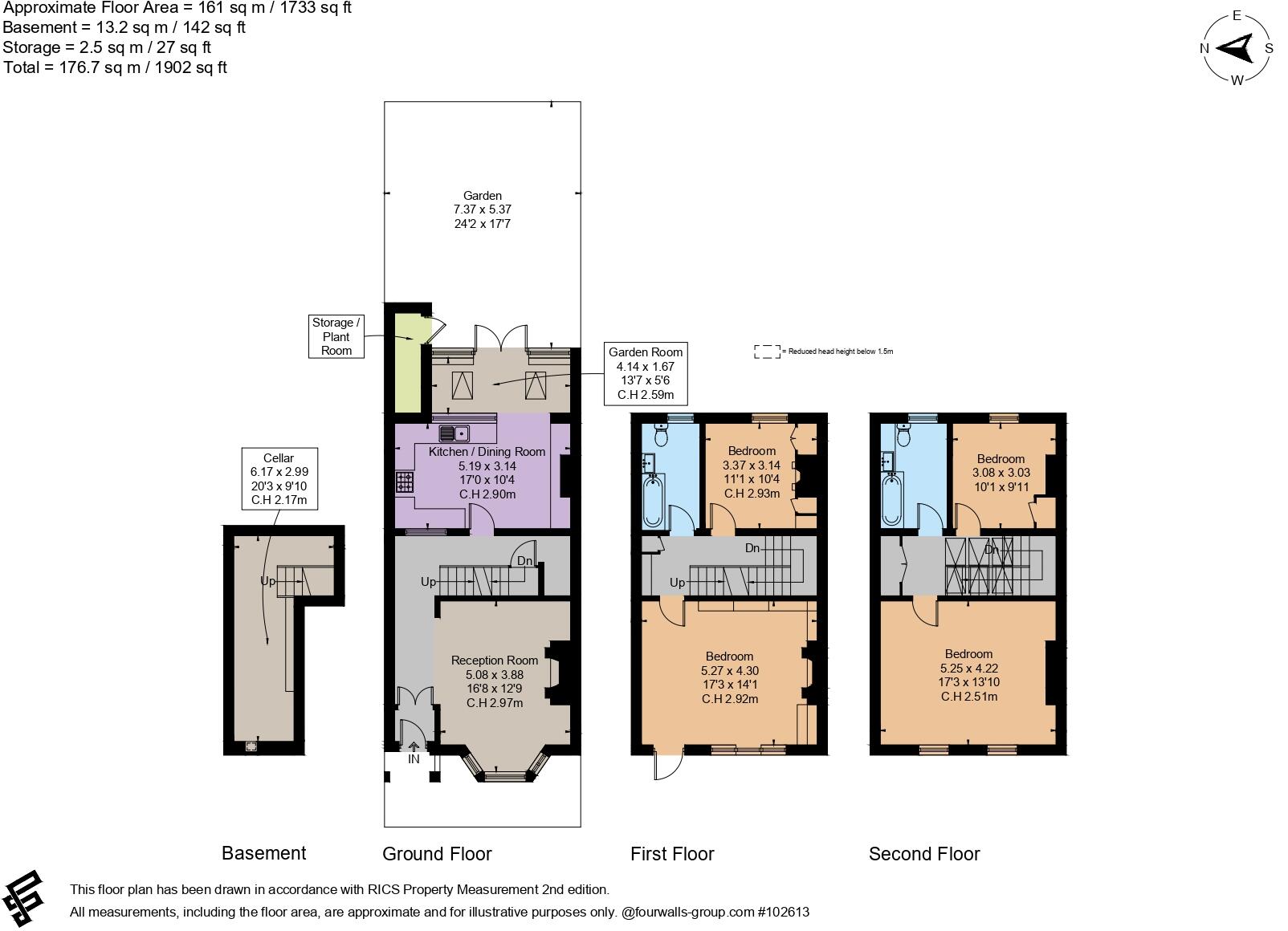 Broomhouse Road, London floorplan