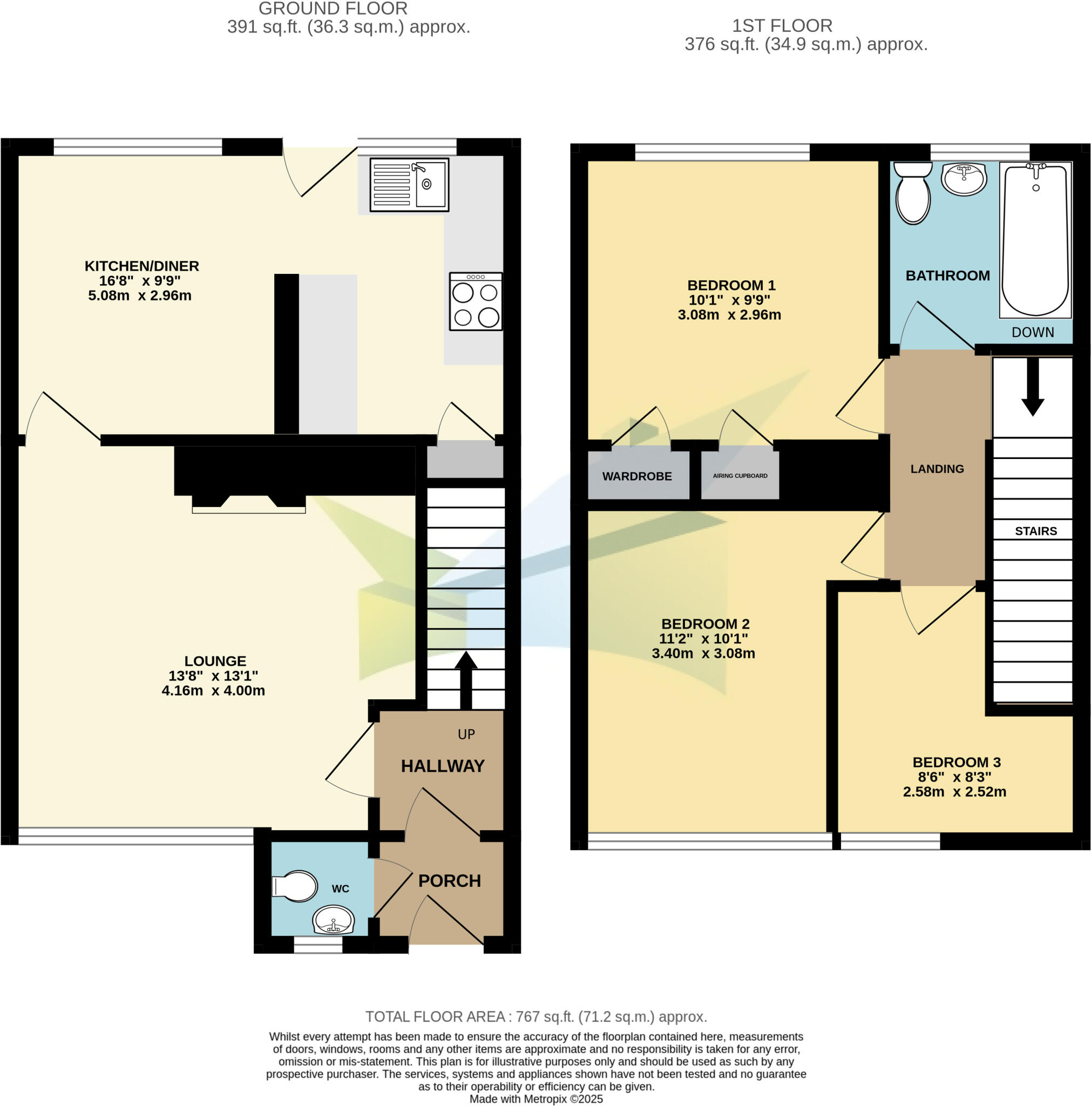 New Milton, Hampshire floorplan