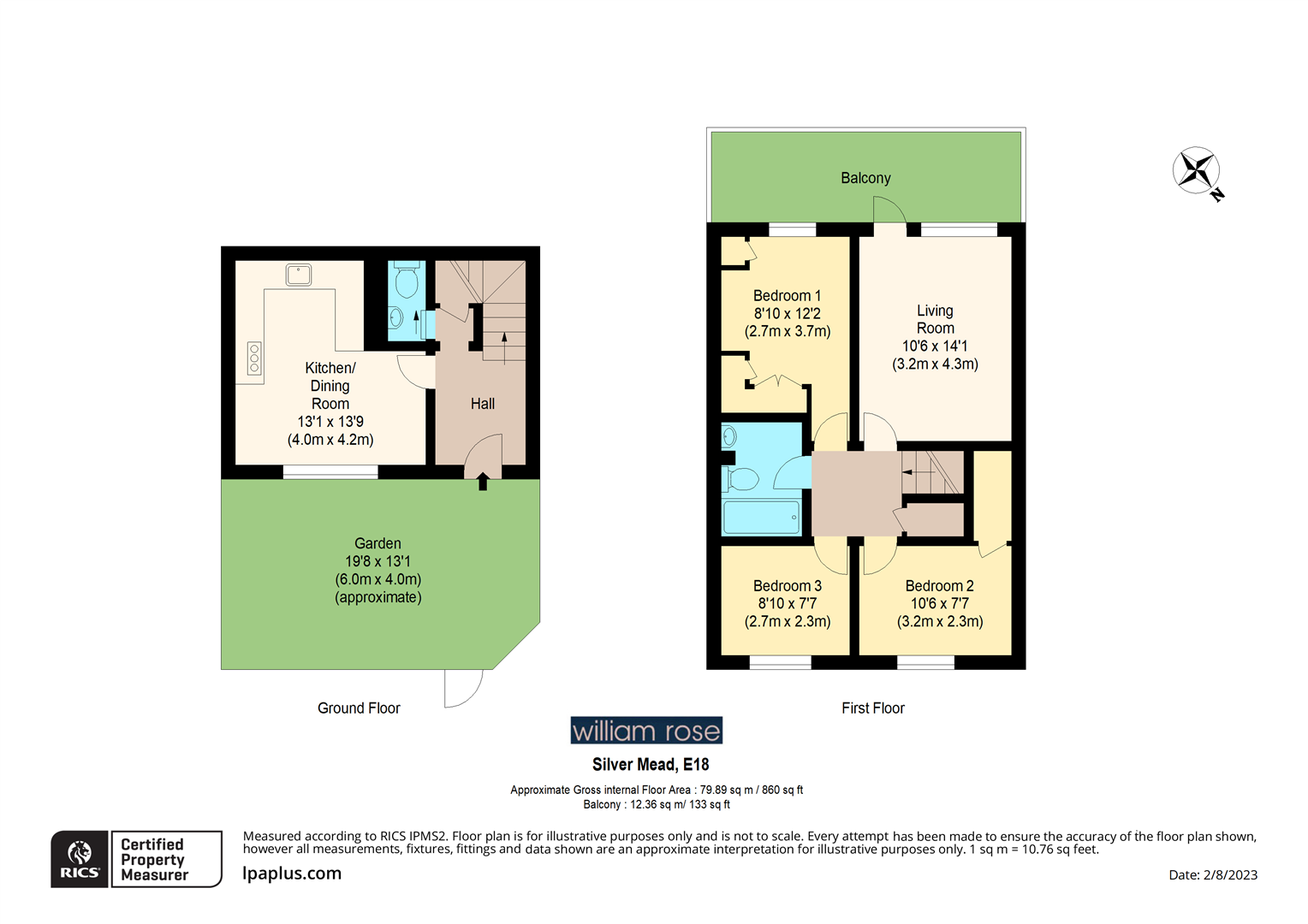 Churchfields, South Woodford, London floorplan