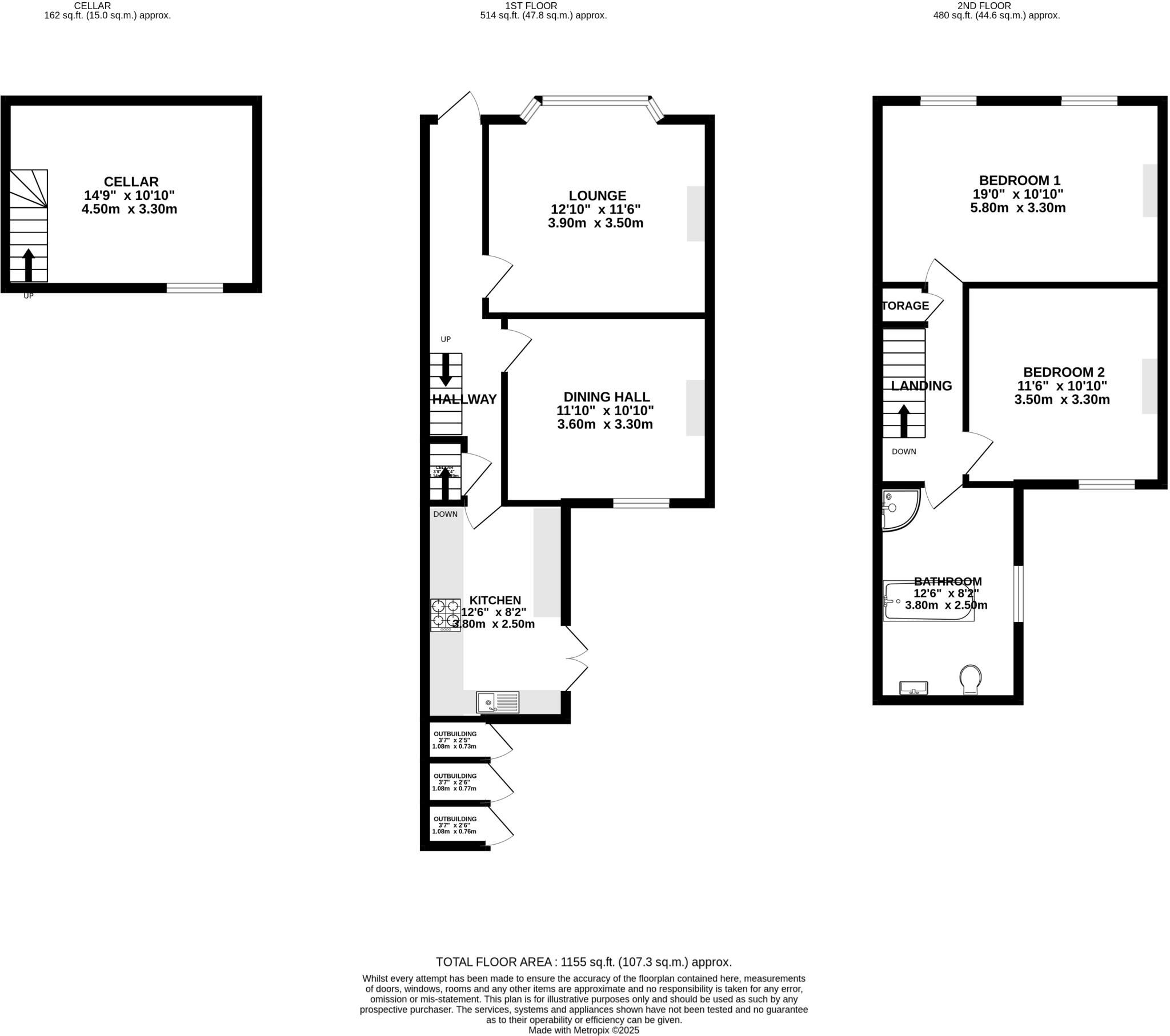 Cumberland Street, Ipswich, IP1 floorplan