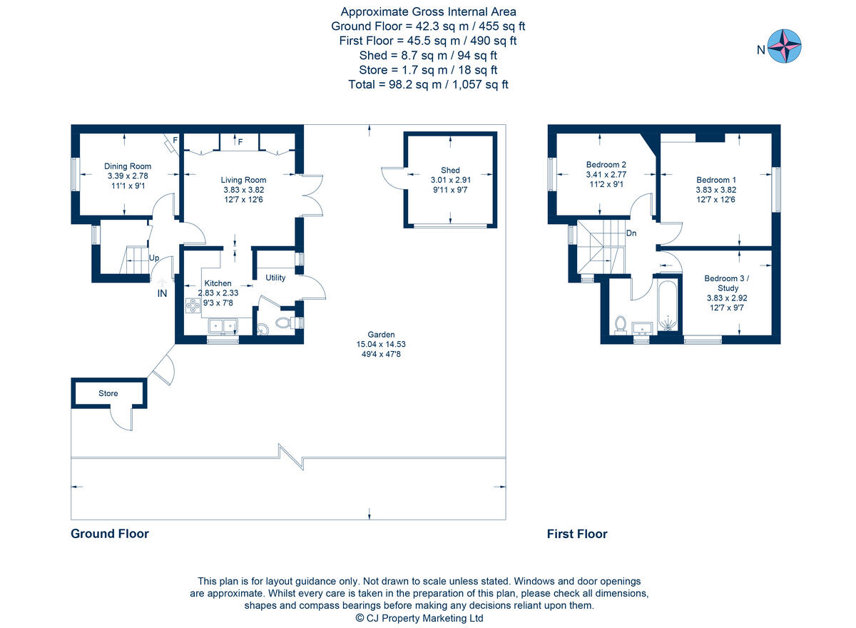 East Challow, Wantage, OX12 floorplan