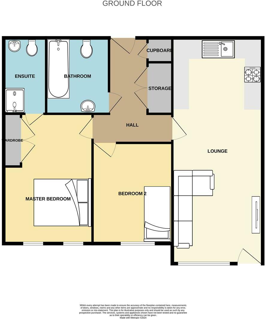 Flat 3, Lochwinnoch Road, Kilmacolm floorplan