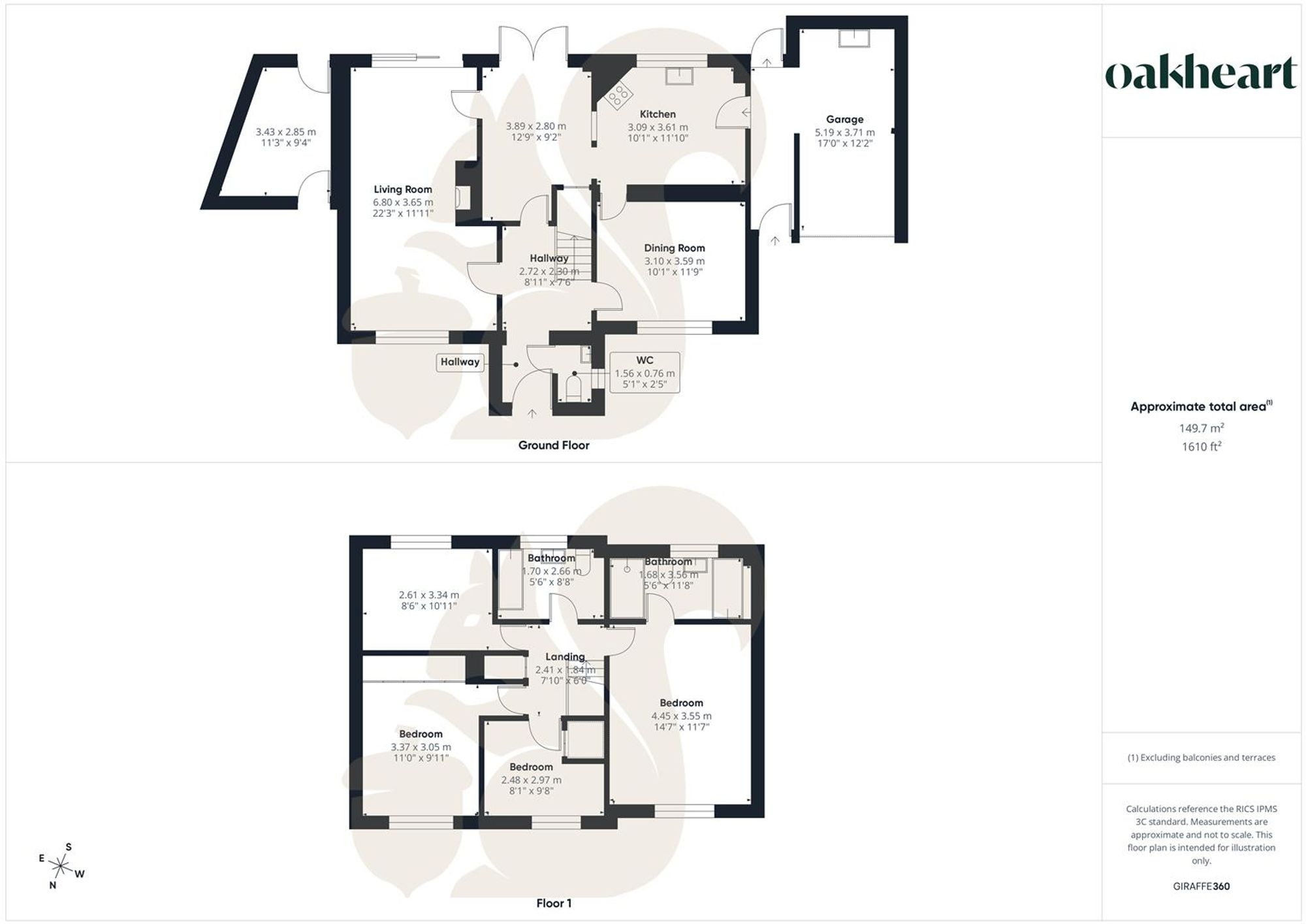 Gainsborough Close, West Mersea, CO5 floorplan