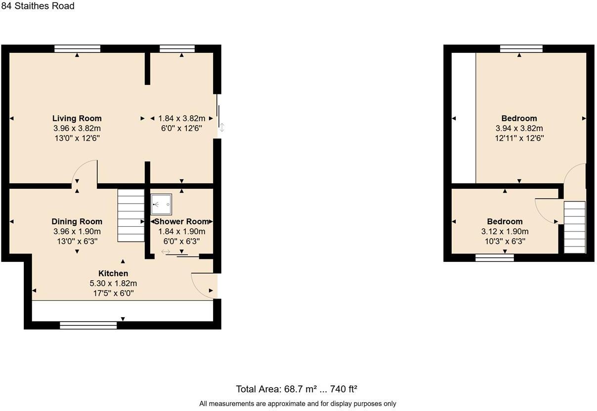 Staithes Road, Preston floorplan