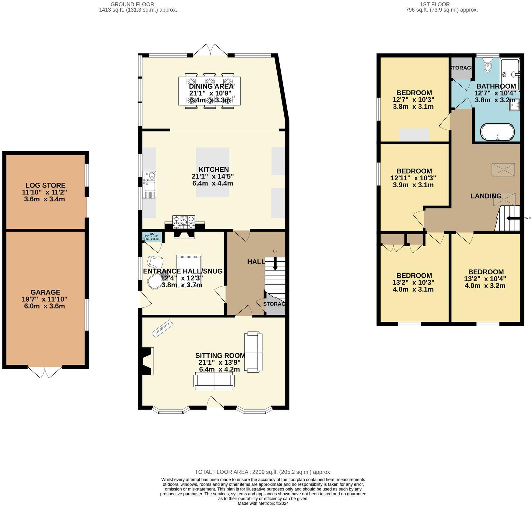 The Village, Powick, WR2 floorplan