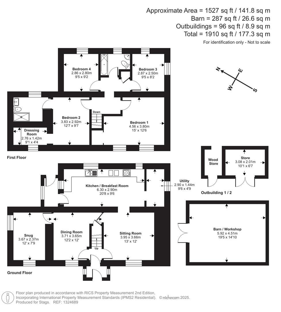 Shebbear, Beaworthy floorplan