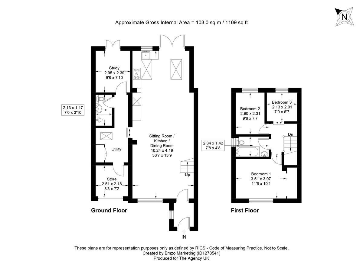 Lambourne Road, Southampton, SO18 floorplan