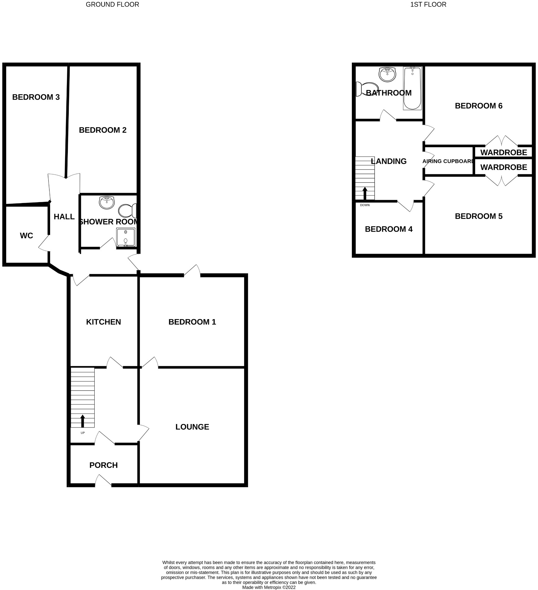 Available Now = 2 Rooms, Oldbury Road, Worcester floorplan