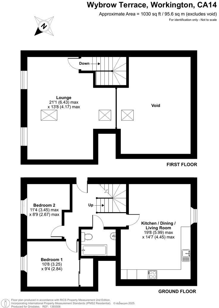 Wybrow Terrace, Workington floorplan