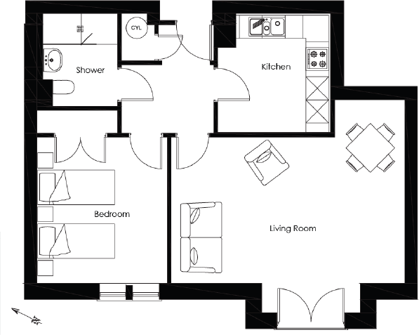 Chalfont House, Chalfont Dene, Chalfont St Peter, Buckinghamshire floorplan