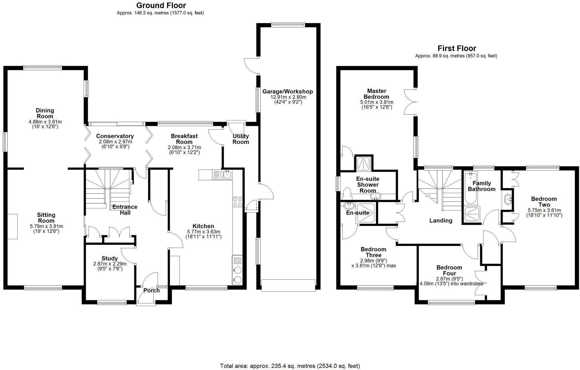 Lodersfield, Lechlade, GL7 floorplan