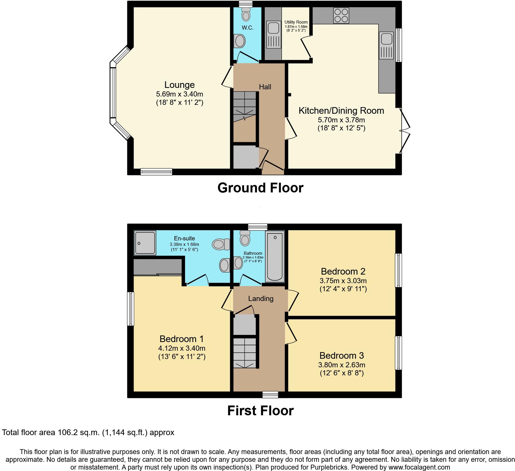 Shire Close, Billinghay, Lincoln, LN4 floorplan