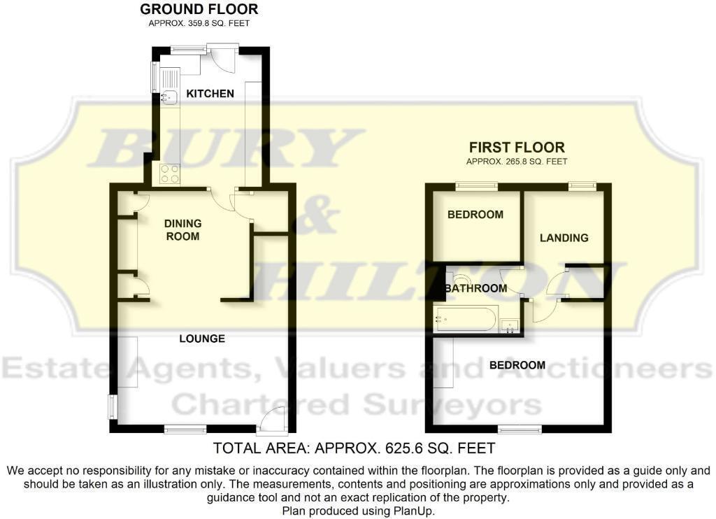 Ball Haye Road., Leek floorplan