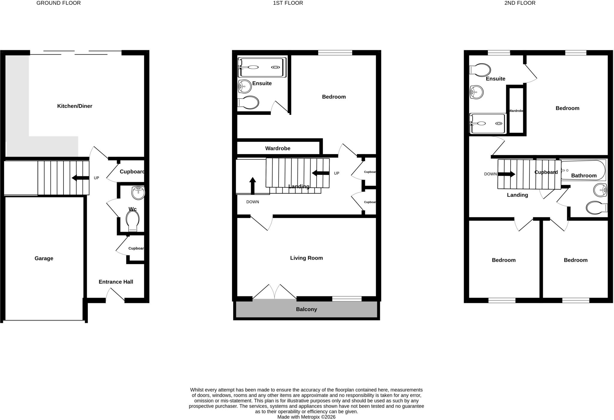 Great Clover Leaze - Stoke Gifford floorplan