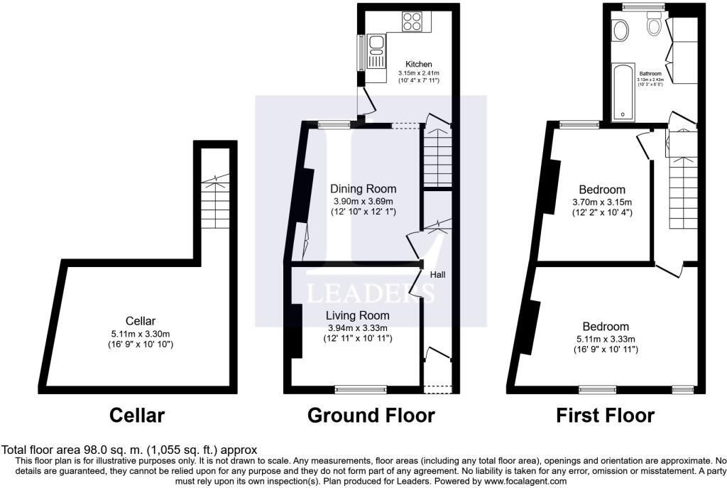 St. Stephens Road, Nottingham floorplan