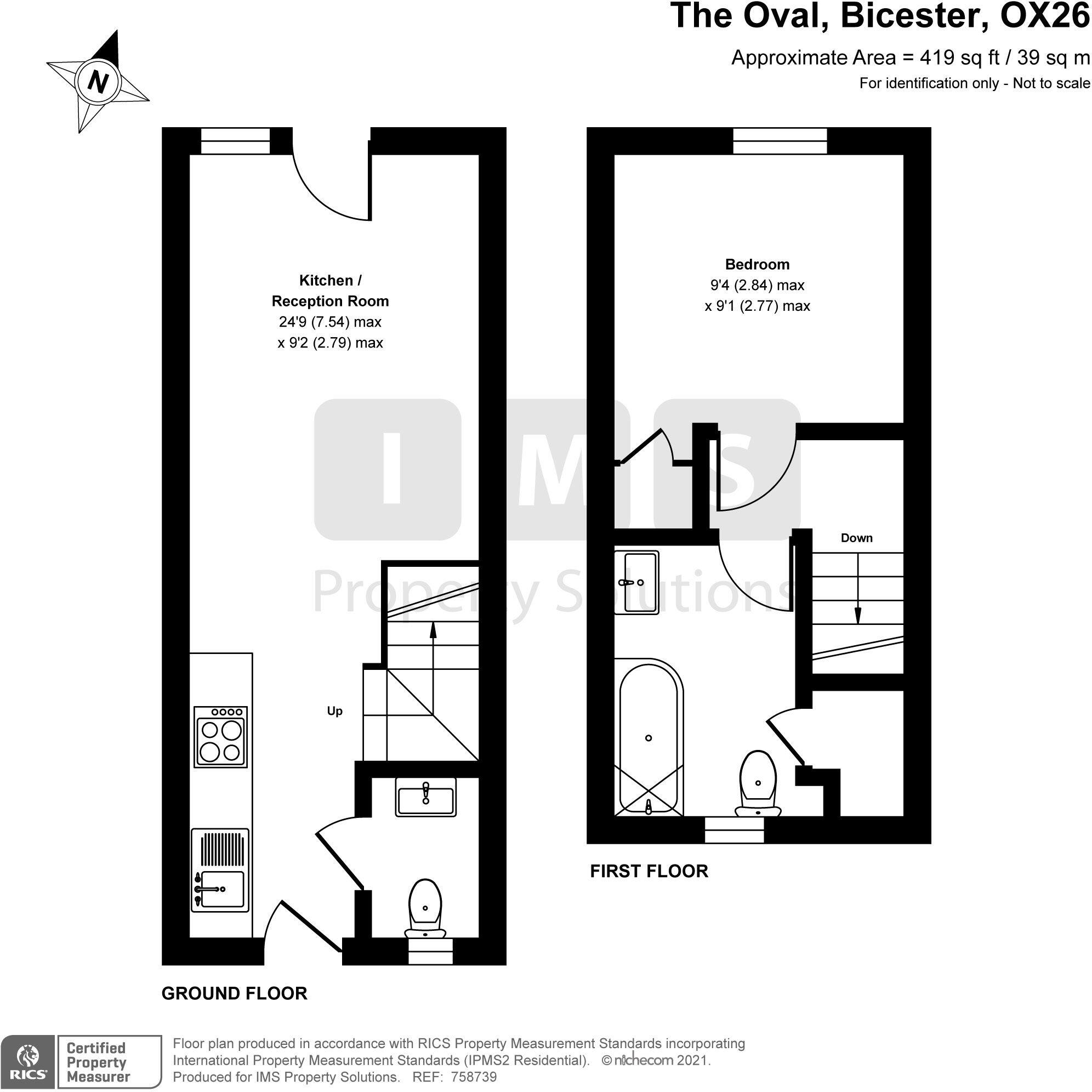 The Oval, Bicester, OX26 floorplan