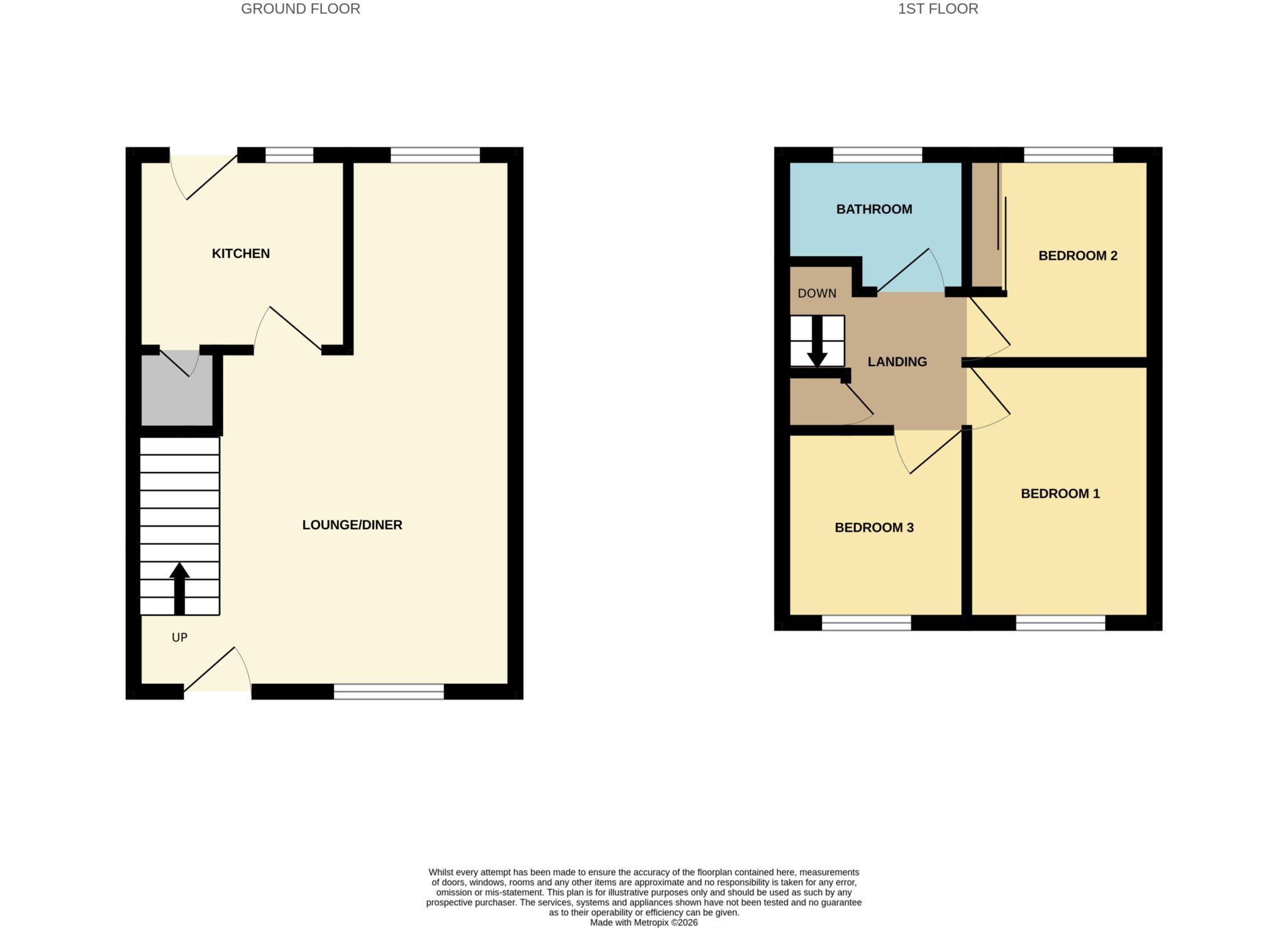 Haysman Close, Letchworth Garden City, SG6 1UB floorplan