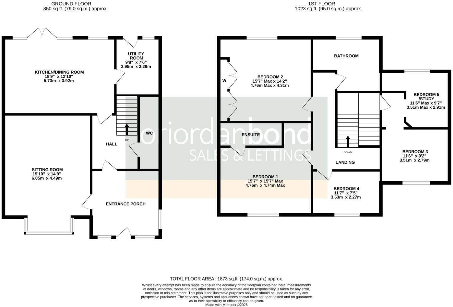 Manor Road, Spratton, Northamptonshire NN6 floorplan