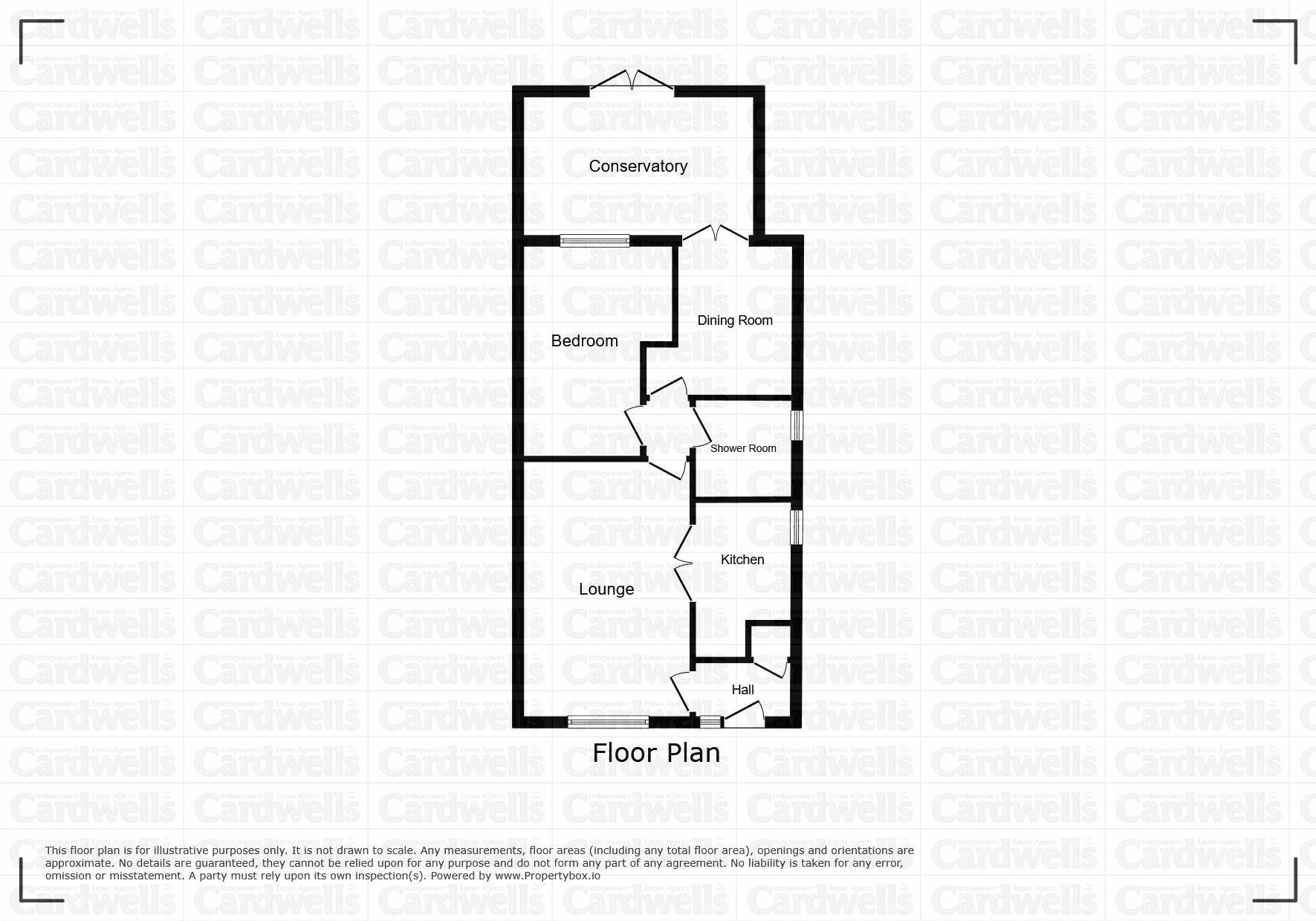 Beeston Close, Sharples floorplan