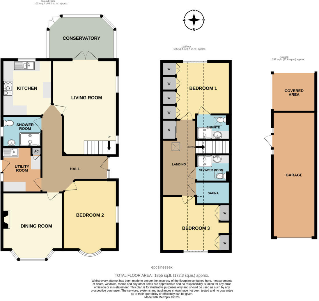 Tudor Gardens, Upminster, Essex floorplan