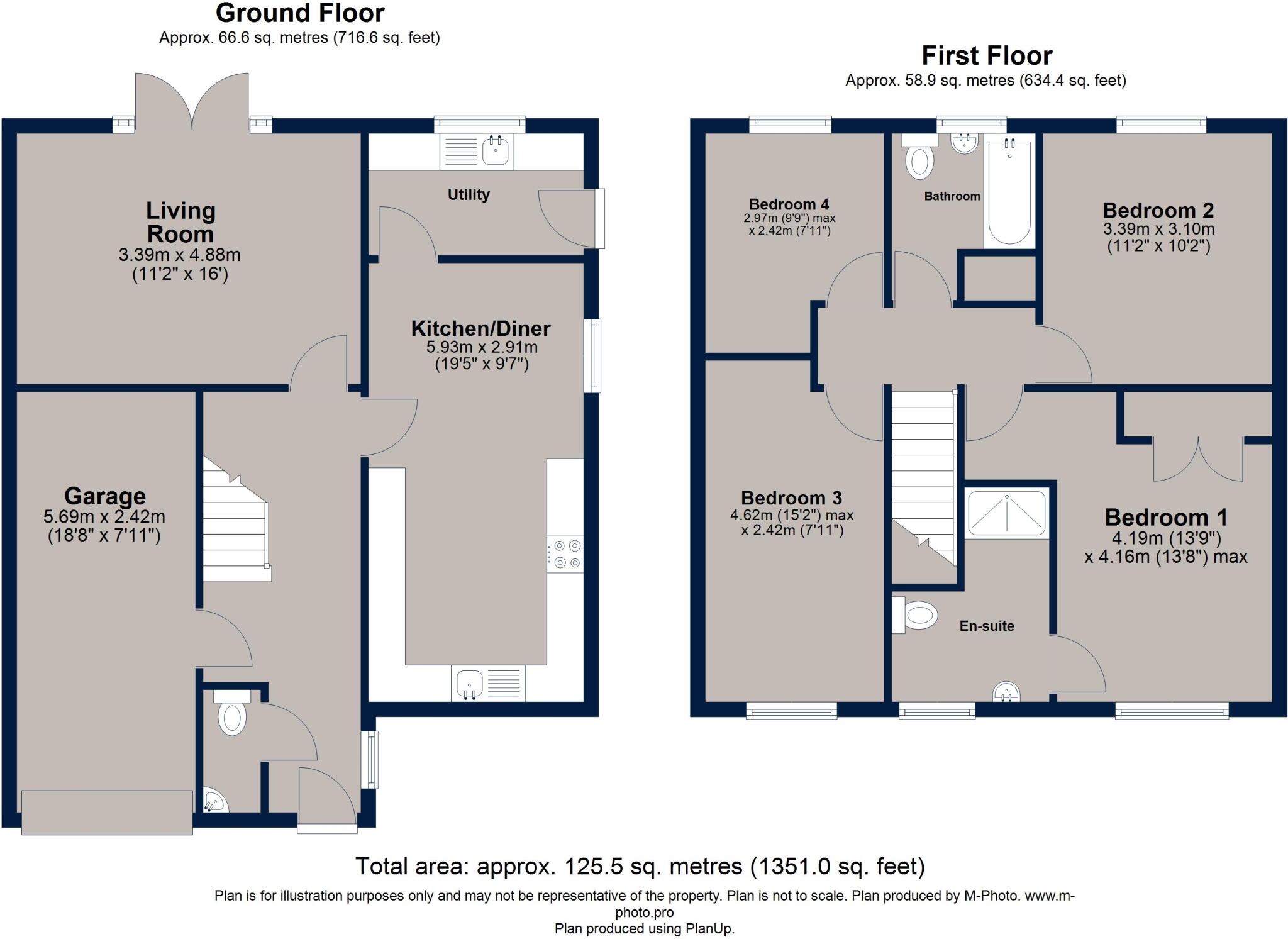 Blackwater Road, Barleythorpe, Oakham floorplan