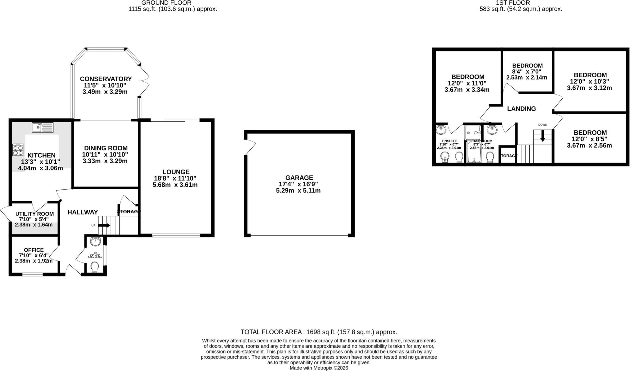 Highfield Drive, Standish, Wigan floorplan