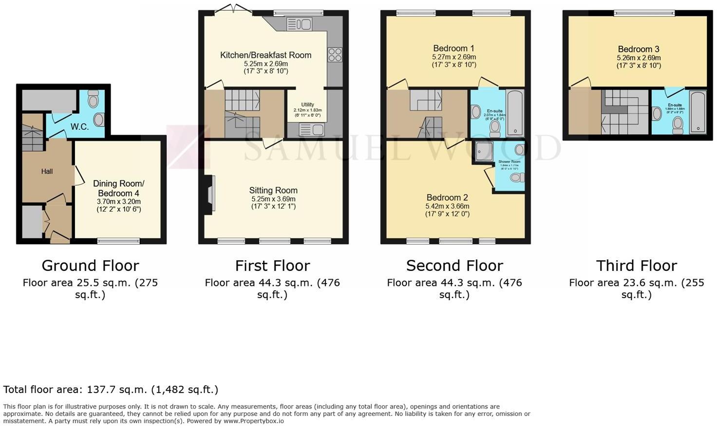 Friars Garden, Ludlow floorplan