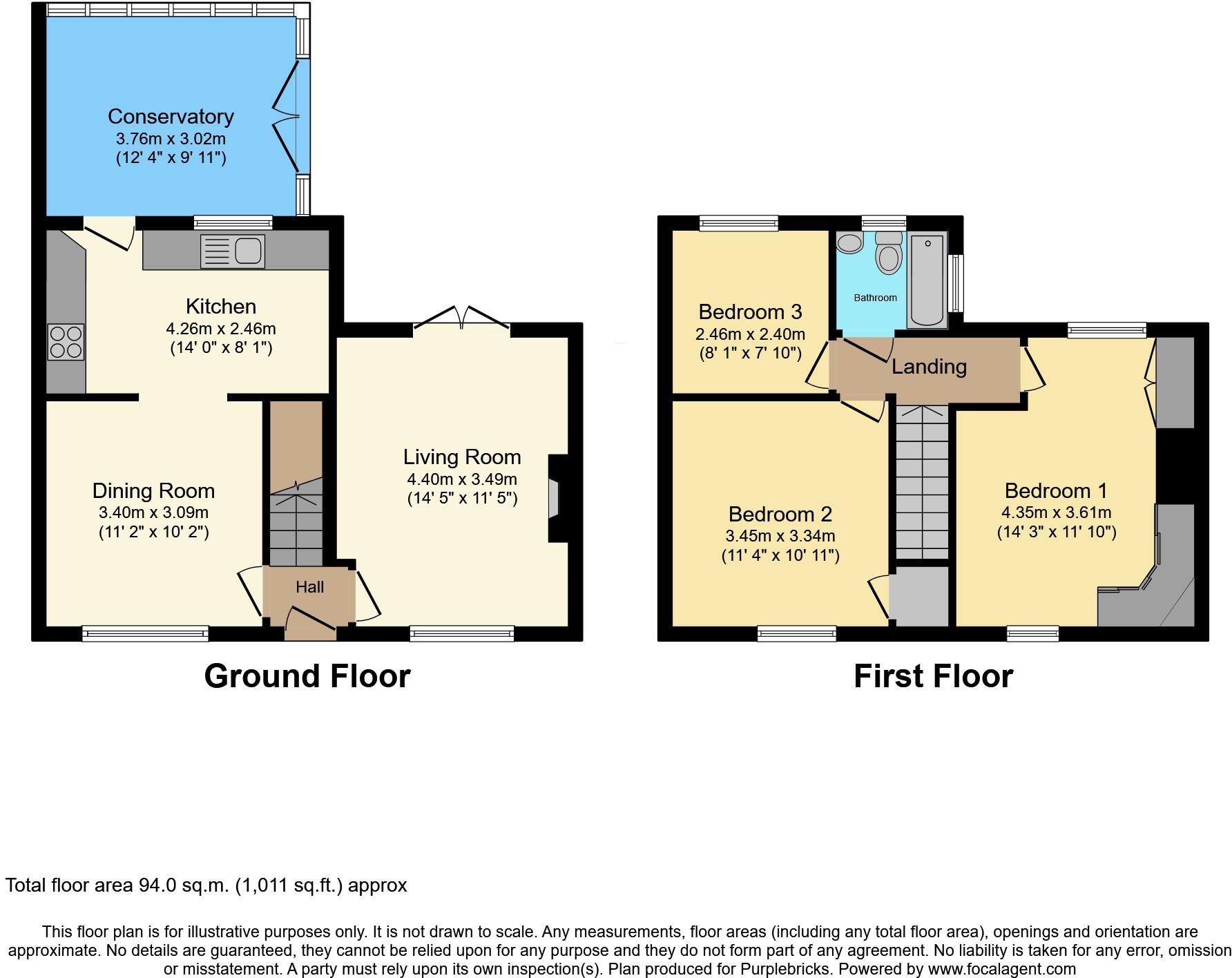 Barfolds, Hatfield, AL9 floorplan