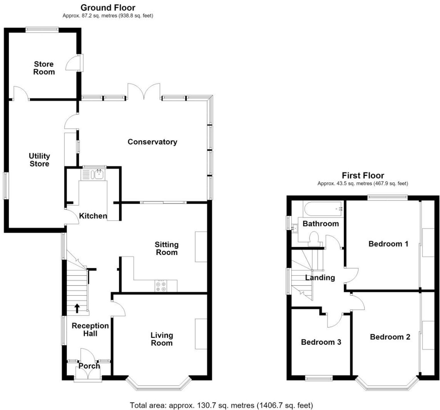 Mount Pleasant, Saltney, CH4 floorplan