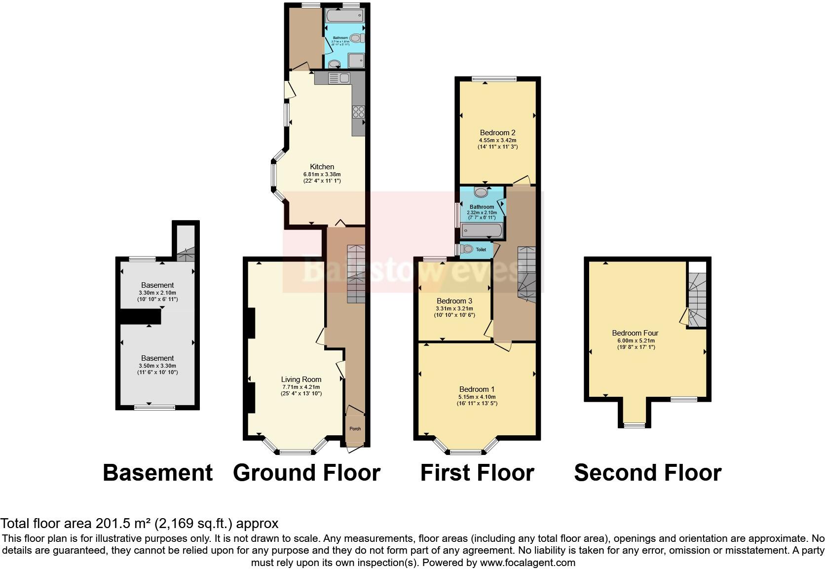 Upton Lane, London, E7 floorplan