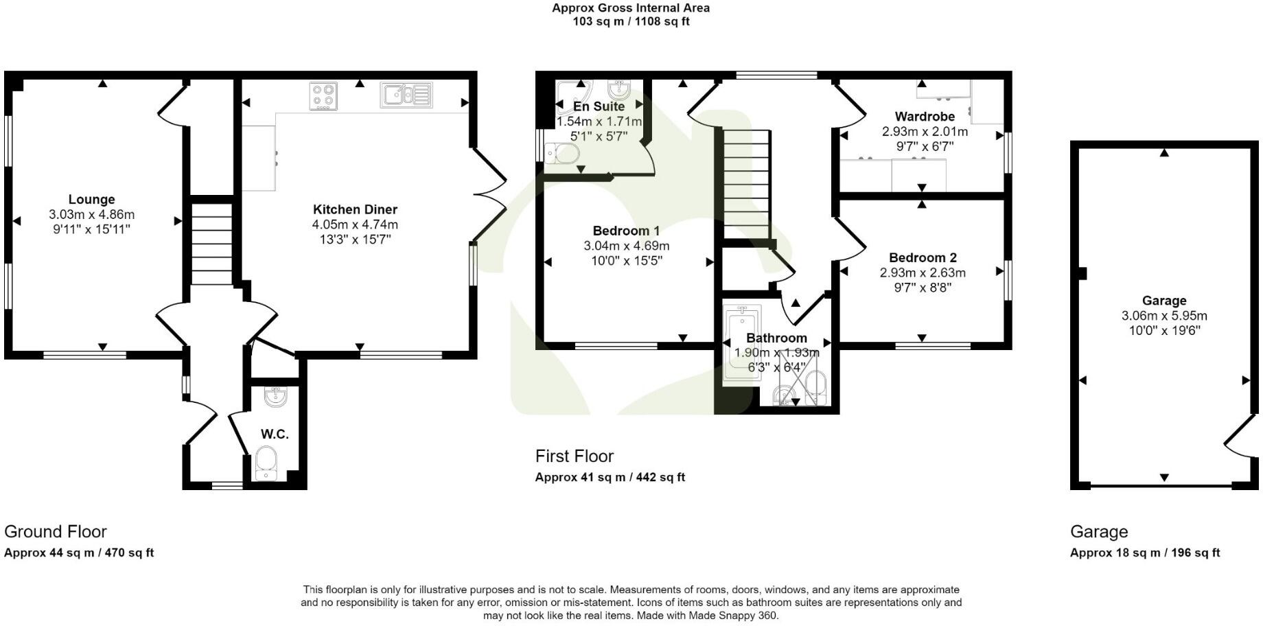 Roeburn Avenue, Forton floorplan