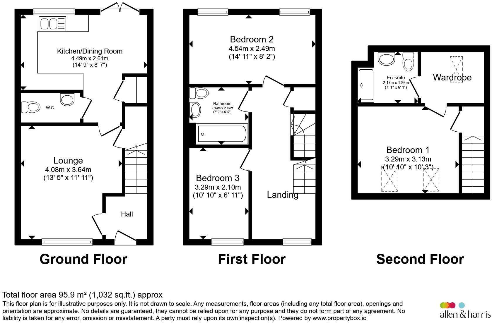 Lakeview Grove, Glasgow floorplan