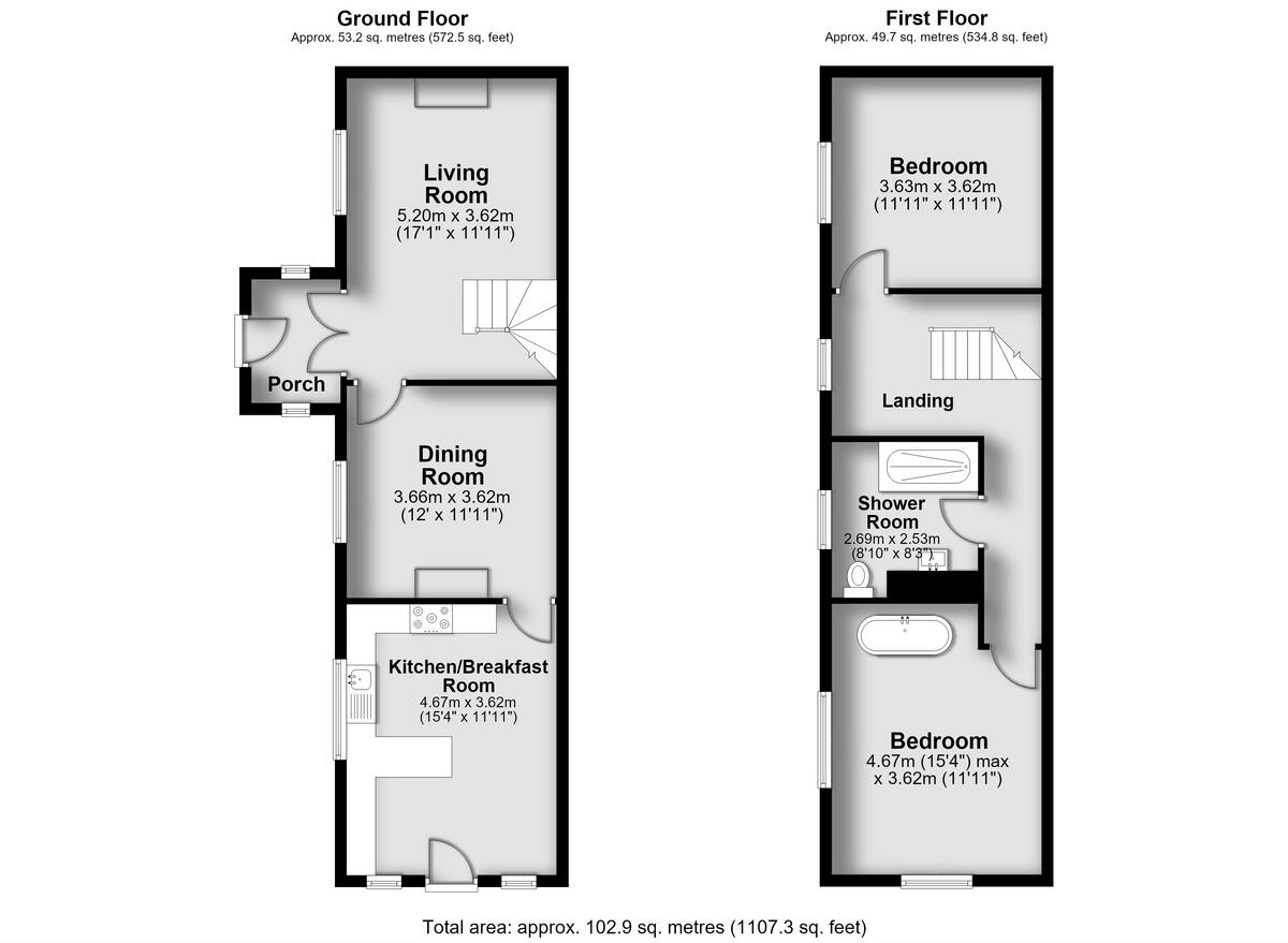 Main Street, Brinsley, NG16 floorplan