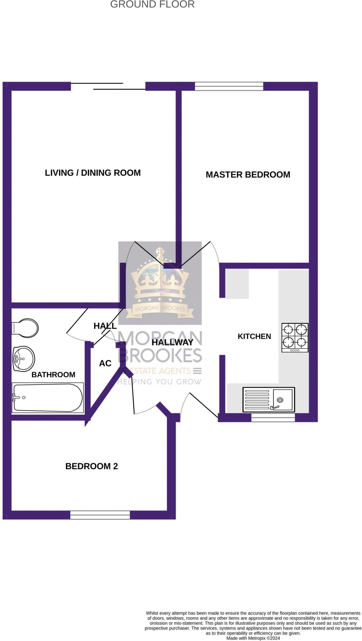 Moat Rise, Rayleigh floorplan