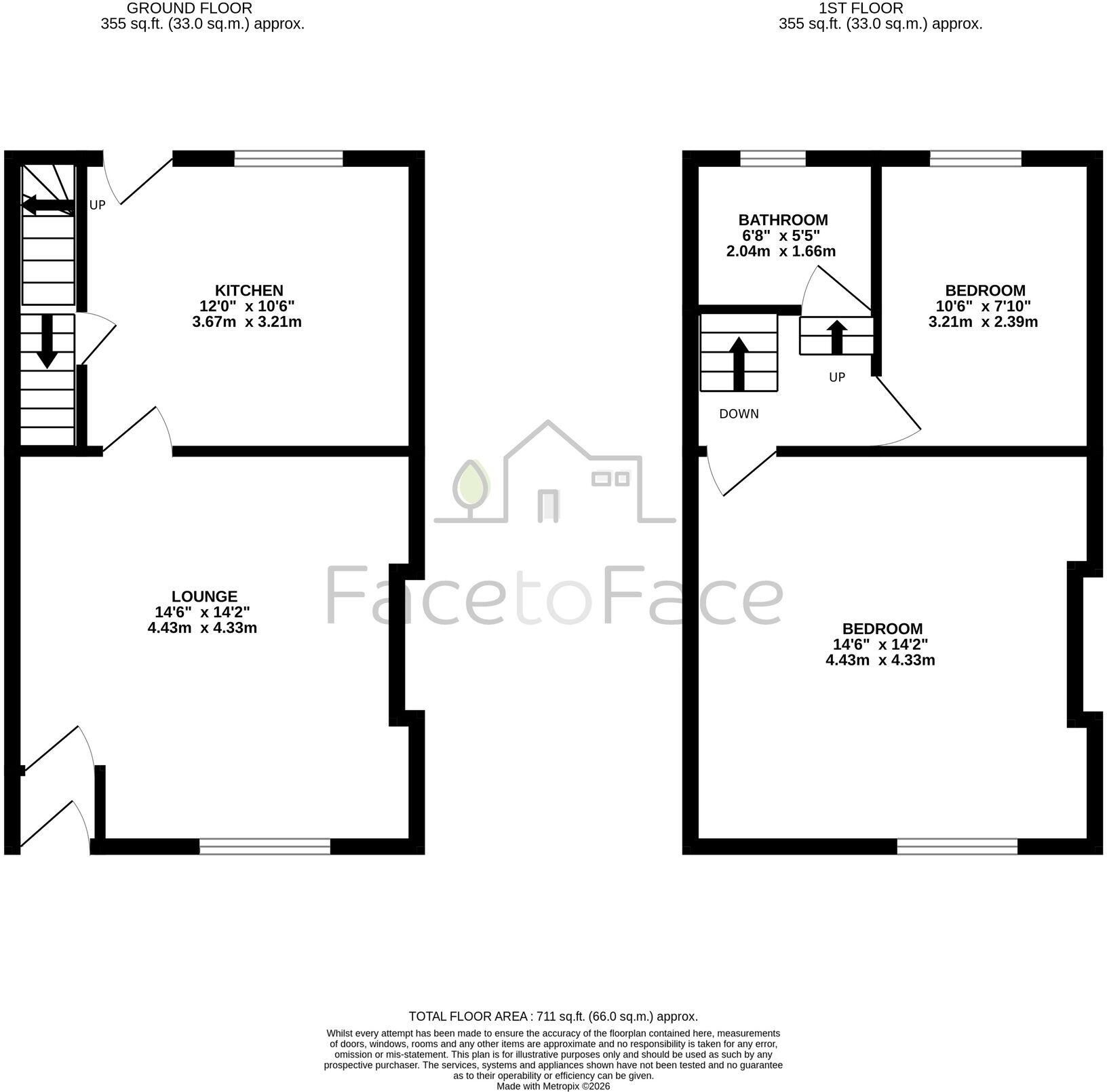 Prince Street, Rochdale, OL16 floorplan