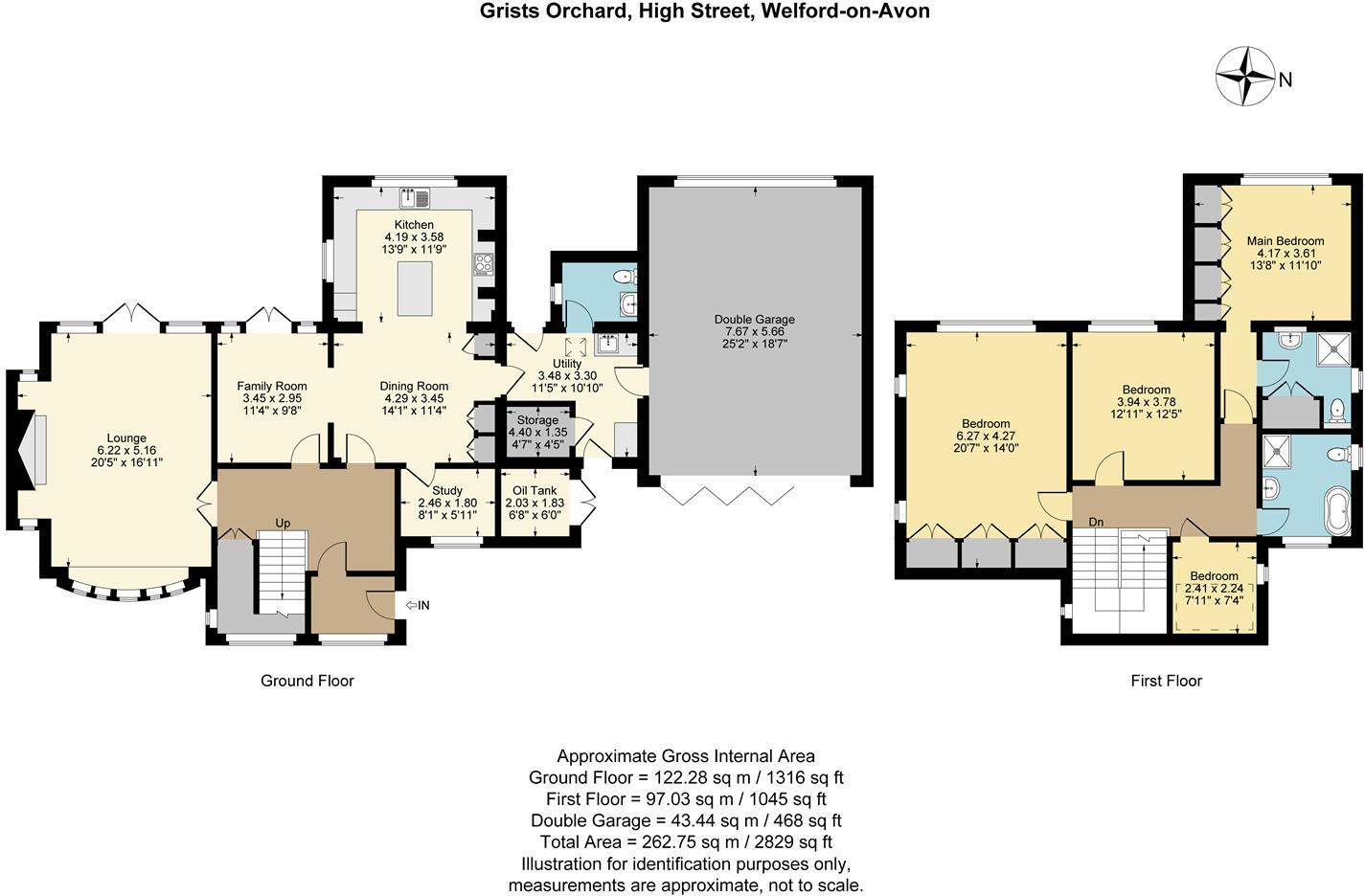 High Street, Welford on Avon floorplan
