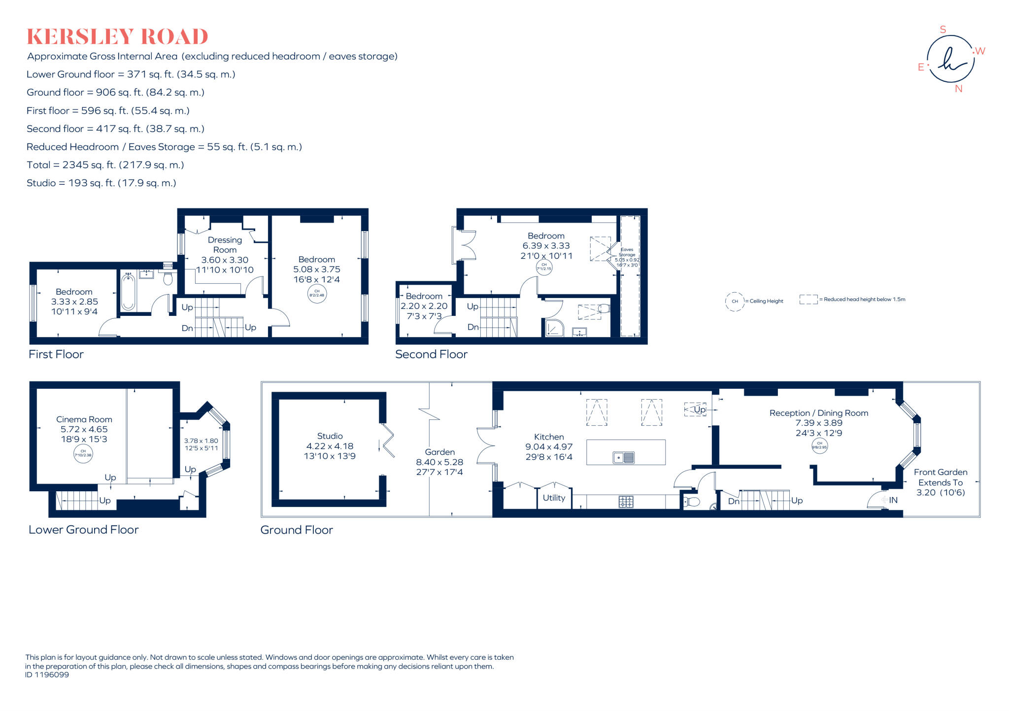 Kersley Road, London, N16 floorplan