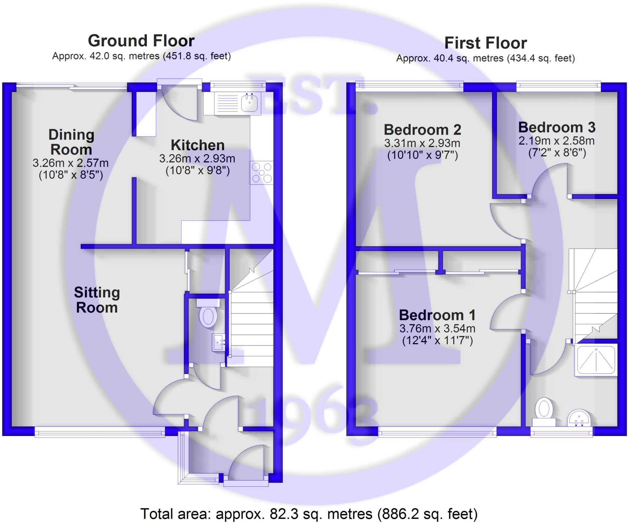 Lymington Road, New Milton, Hampshire, BH25 floorplan