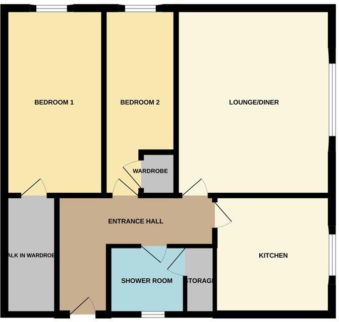 Stoneleigh Court, Longthorpe, Peterborough floorplan