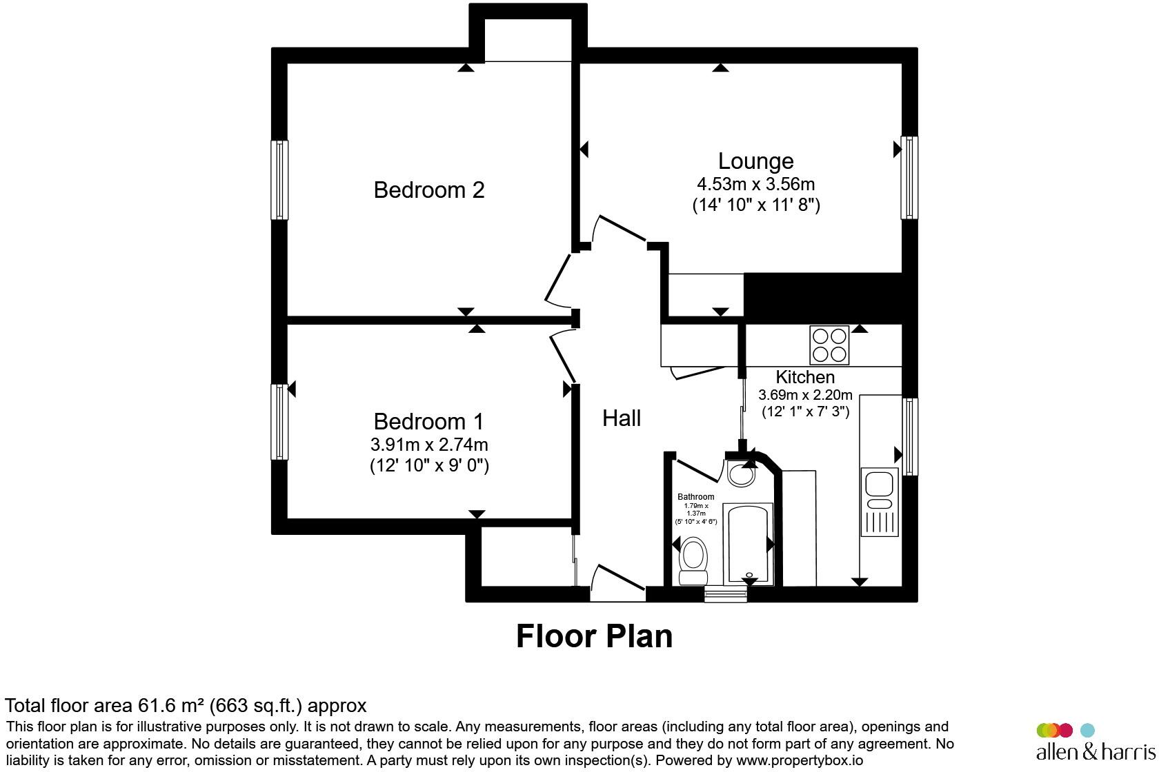 Parkhouse Drive, KILBIRNIE floorplan