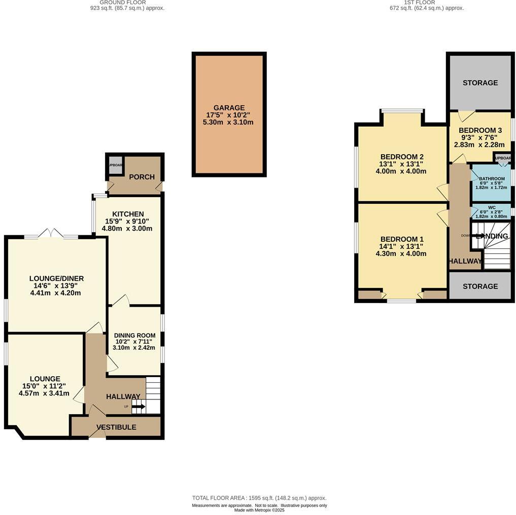 Cumberland Road, Sale floorplan